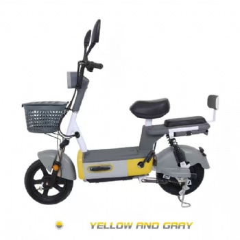 High Capacity Front Basket Food Delivery Electric Motorcycle Eco Friendly Two Passengers Urban Moped Bike Hub Motor Scooter