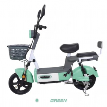 High Capacity Front Basket Food Delivery Electric Motorcycle Eco Friendly Two Passengers Urban Moped Bike Hub Motor Scooter