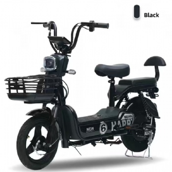 Pedal Assisted Electric Bike Rear Suspension Puncture Resistant Tires Two Seats Mobility Scooter with Turn Signals for Commuting