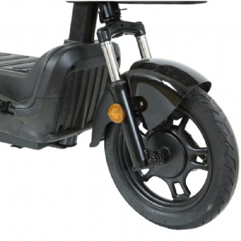 Anti-Slip Auxiliary PU Wheels Children Electric Motorcycle Wide Comfort Seat Key Start Music Player Kids Motor Scooter
